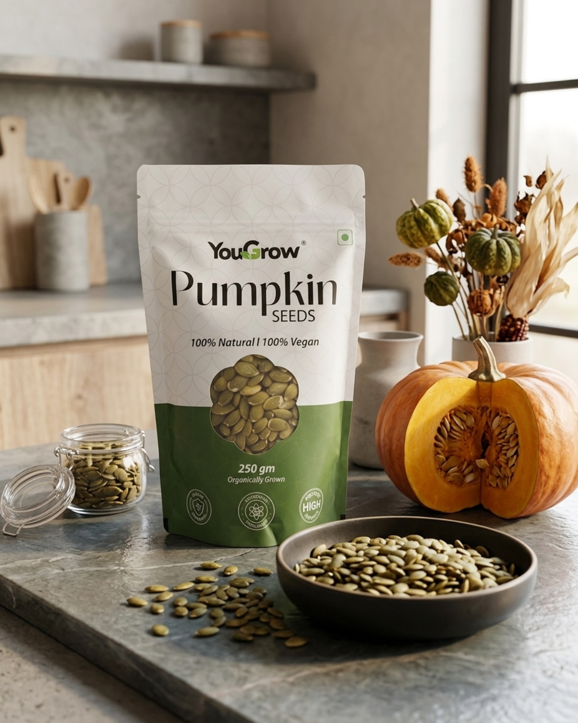 Pumpkin (Kaddu) Seeds 250g