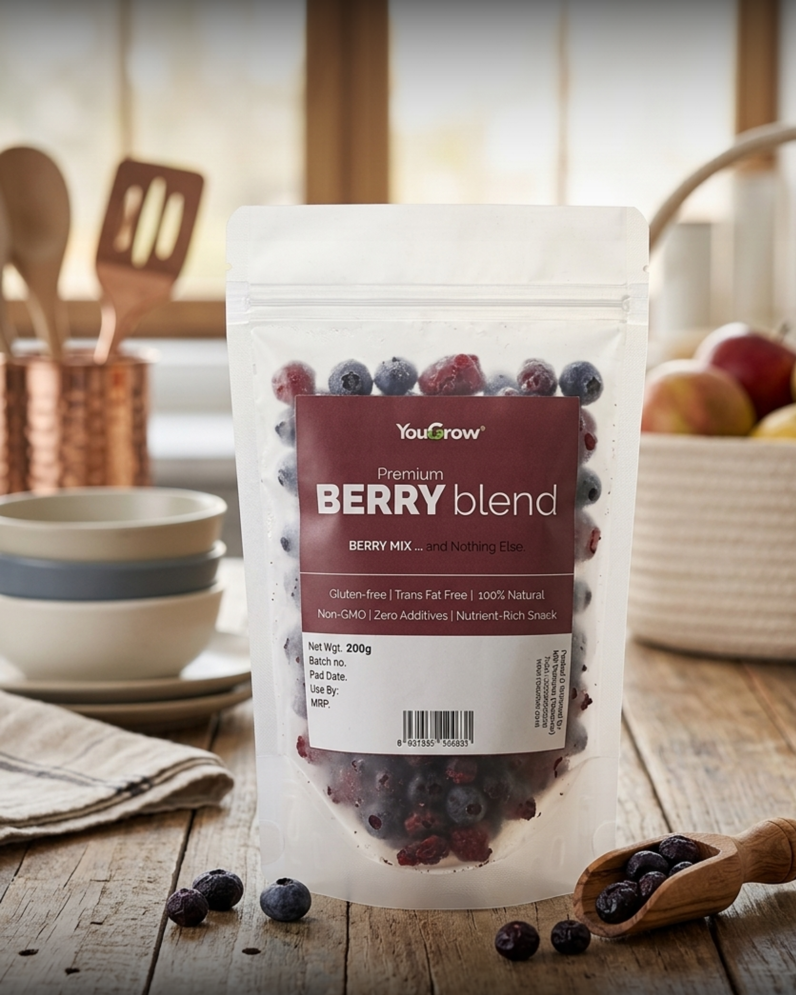 Berry Blend (Mix) - 200g | Dried Berries & Raisins