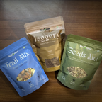 The Ultimate Wellness Trio: Natural Jaggery Powder, Power Trail Mix, & Super Seeds Combo