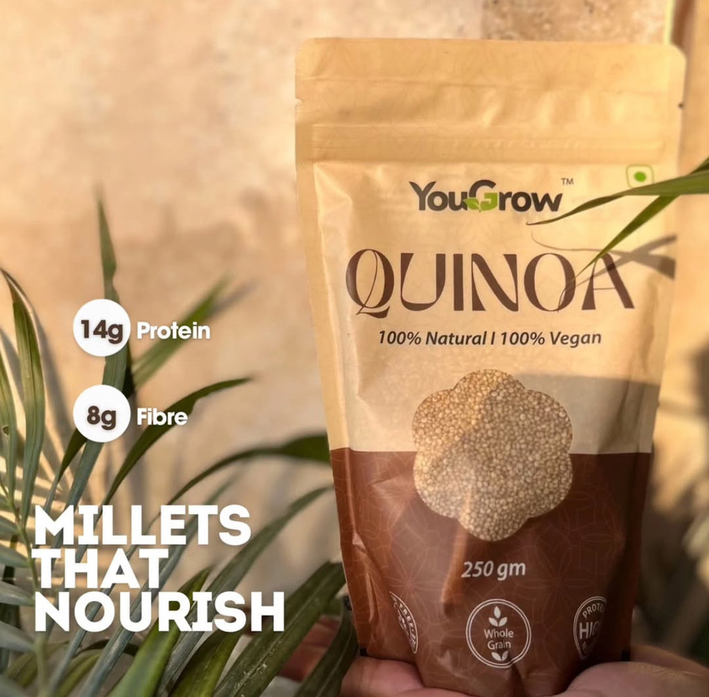 White Quinoa Seeds 250gm | 100% Wholegrain Cereal Superfood