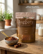 Jaggery Powder - Vegan & Natural Sweetener | Healthy Sugar Substitute | 500g