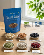 Jaggery Powder, Trail Mix & Super Seeds Mix Combo - The Ultimate Wellness Trio