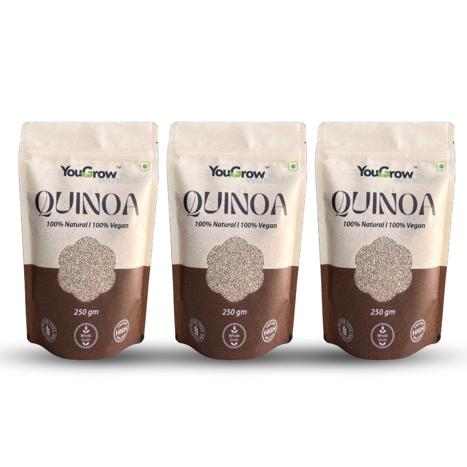 White Quinoa Seeds 250gm | 100% Wholegrain Cereal Superfood