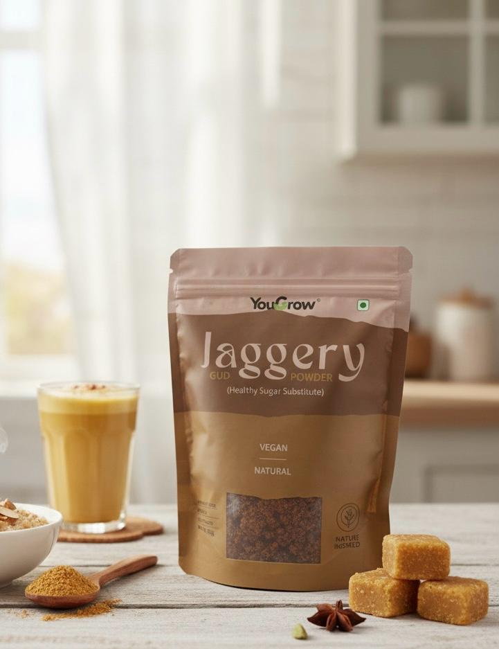 Jaggery Powder 500g - Vegan & Natural Sweetener | Healthy Sugar Substitute