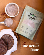 Ragi Flour (Atta) 500g - (Pack of 2) | Gluten-free Flour | Finger Millet | Vegan | Clean