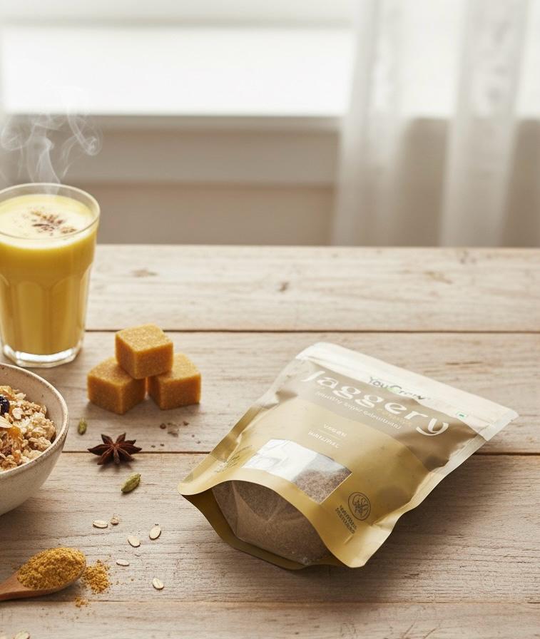 Jaggery Powder 500g - Vegan & Natural Sweetener | Healthy Sugar Substitute