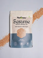Raw White Sesame (Til) Seeds for Eating- 250gm | Everyday Essentials Indian Spices