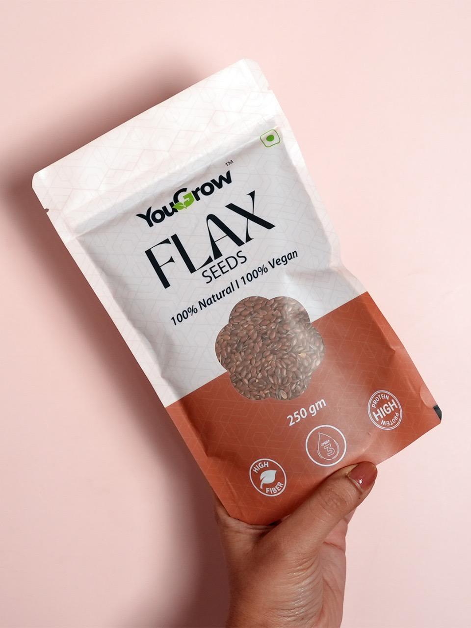 Flax (Alsi) Seeds 250gm | Rich in Protein and Omega-3